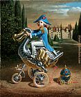 Michael Cheval Dodocycle II painting